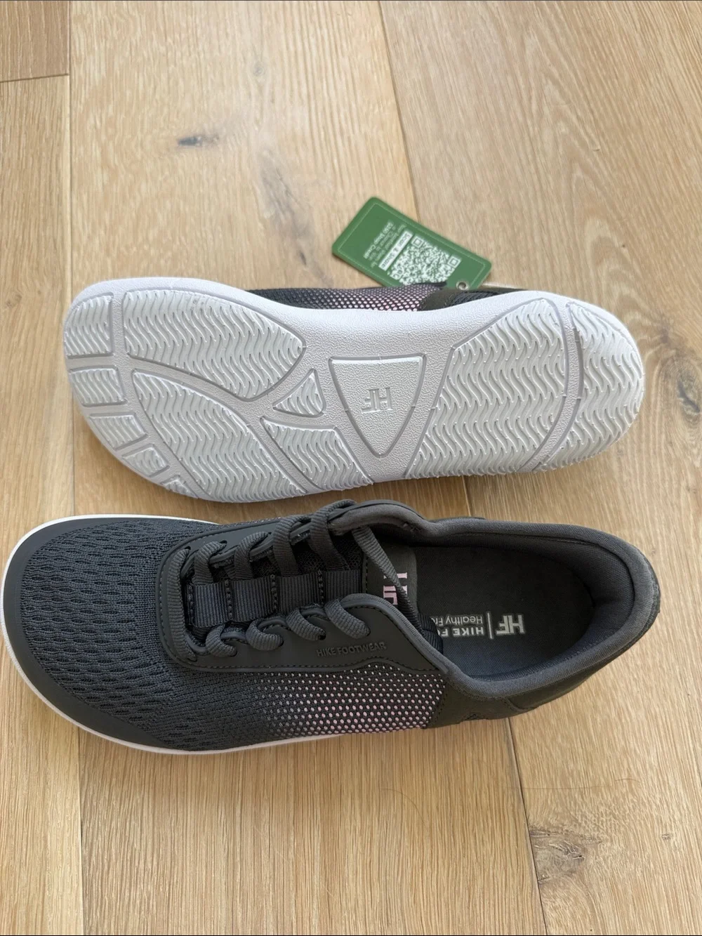 NEW WITH TAGS: Hike Footwear HF Stride, Dark Grey, Size: 36